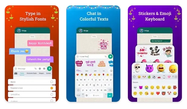 Best keyboard for whatsapp chat in mobile