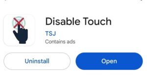 how to disable touch when mobile in pocket
